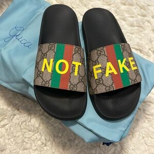 100% Authentic Gucci Slides